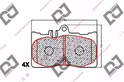 DJ PARTS BP1601